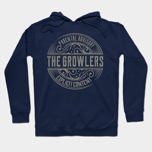 The Growlers Vintage Ornament Hoodie by irbey